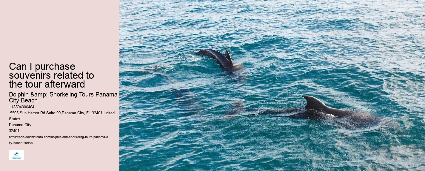 How long is the typical dolphin tour in Panama City Beach