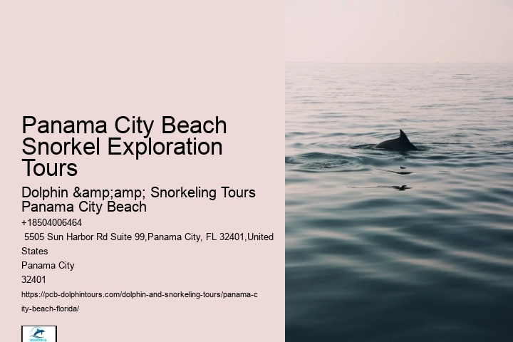 Panama City Beach Snorkel Discovery Cruises