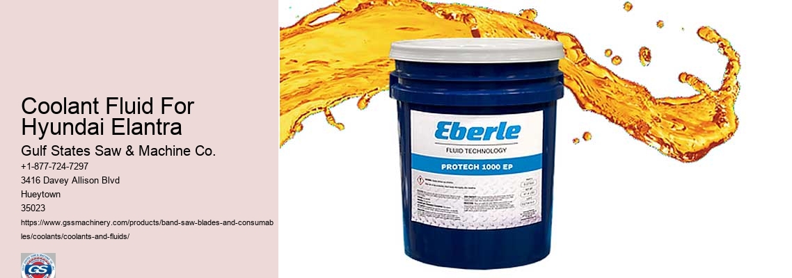 Fluid Coolant Color