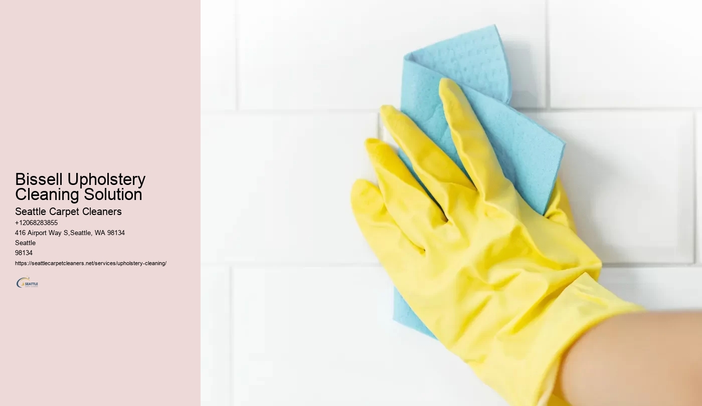 Bissell Upholstery Cleaning Solution