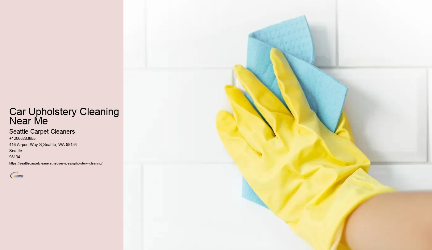 Car Upholstery Cleaning Near Me