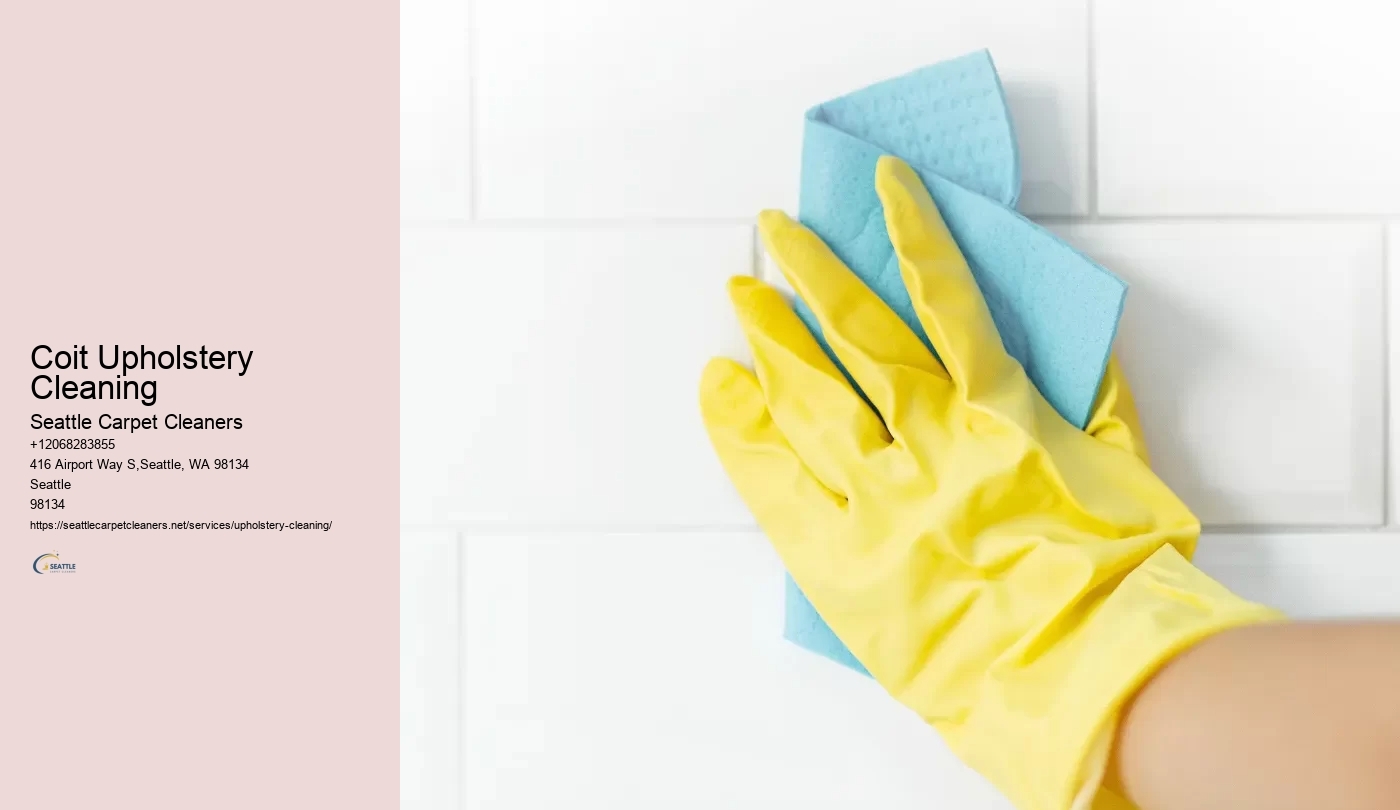 Coit Upholstery Cleaning