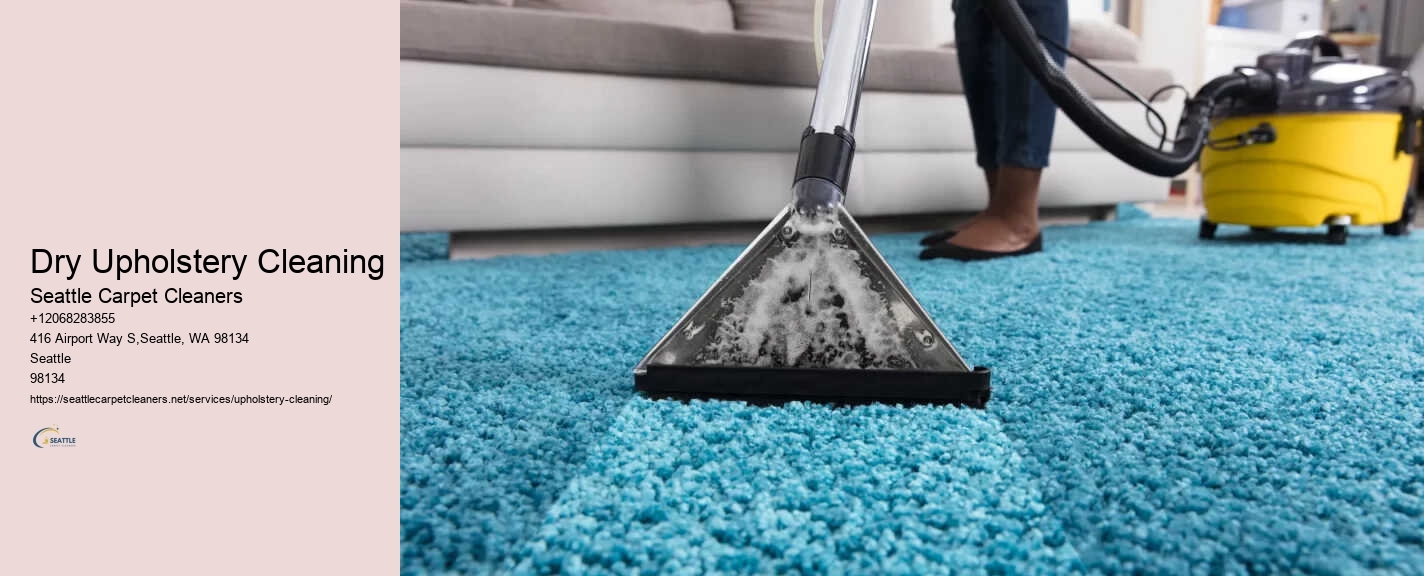 Dry Upholstery Cleaning