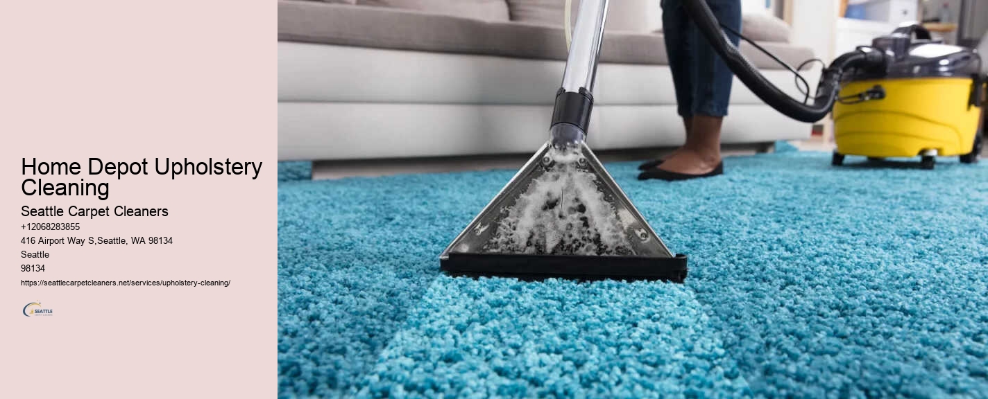Home Depot Upholstery Cleaning