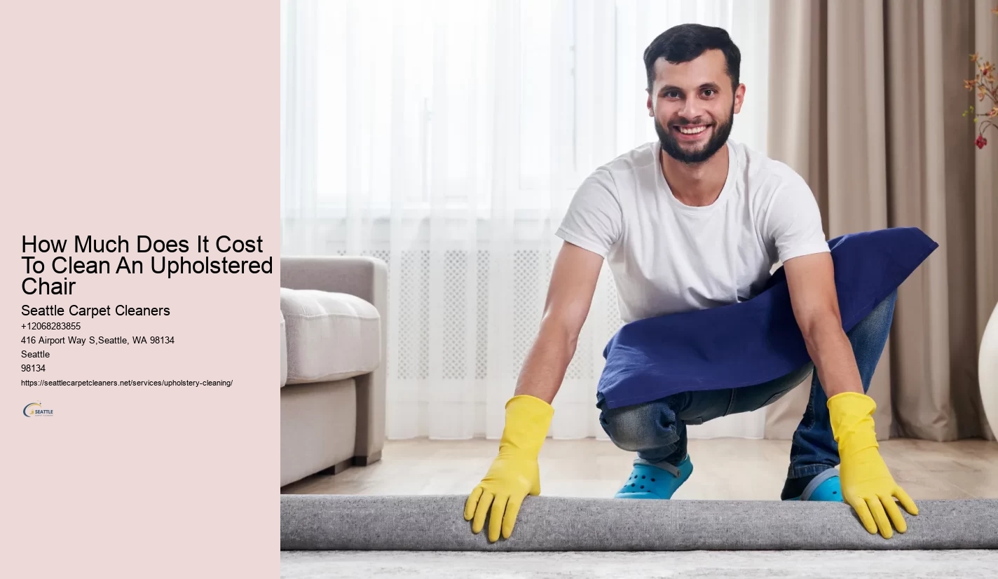 How Much Does It Cost To Clean An Upholstered Chair
