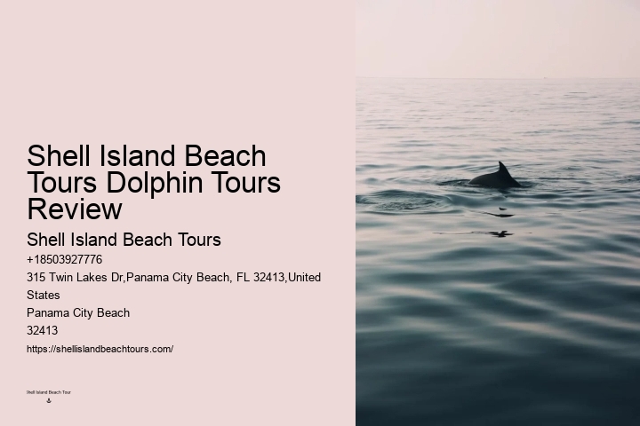 Panama City Beach dolphin excursion trips