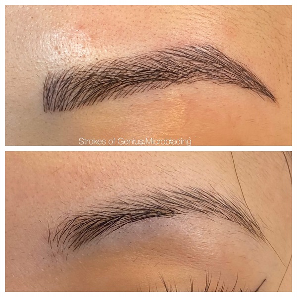 15 Days After Microblading